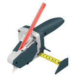 Professional Gypsum Board Cutter Kit with 5m Tape Measure & 5 Spare Blades Aluminum TPR Handle for Dust Free Drywall Foam KT Board Cutting Includes Pencil Ideal for DIY & Professional Use