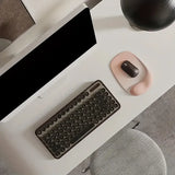 Ergonomic Gel Mouse Pad, 4-Layer Anti-Slip Breathable Support, Conforms to Wrist Prevents Strain, Pain-Free During Long Office Hours.GREY