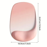 Ergonomic Gel Mouse Pad, 4-Layer Anti-Slip Breathable Support, Conforms to Wrist Prevents Strain, Pain-Free During Long Office Hours.GREY