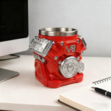 V8 Engine Mug: A must-have for car enthusiasts. Hold the engine in your hand, sip with speed and passion.