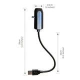 Christmas LED Projection Night Light | Six-Pattern Ambiance Projection Lamp, Plug-and-Play USB Lights Up a Healing Fairy-Tale Night