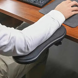 Ergonomic Arm Support Wrist Rest - Synthetic Rubber Computer Desk Extender - Office Chair Elbow Support, Pressure Relief