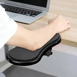 Ergonomic Arm Support Wrist Rest - Synthetic Rubber Computer Desk Extender - Office Chair Elbow Support, Pressure Relief