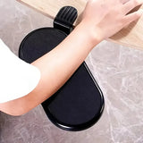 Ergonomic Arm Support Wrist Rest - Synthetic Rubber Computer Desk Extender - Office Chair Elbow Support, Pressure Relief
