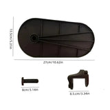 Ergonomic Arm Support Wrist Rest - Synthetic Rubber Computer Desk Extender - Office Chair Elbow Support, Pressure Relief