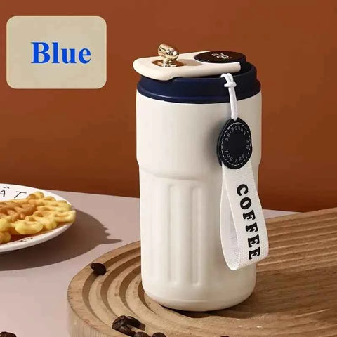 Smart Temp-Display Tumbler: 15.5oz Large Capacity, See the Temp, Enjoy Hot/Cold Freely – Just Right Every Sip./blue In Australia - Darrahopens