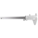 Stainless Steel Digital Caliper 150mm 6 Inch LCD Three Mode Metric Imperial Fractional One Touch Switch with Protective Case for Machinery DIY Precise Measurement