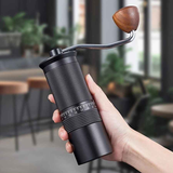 1-Pack, Manual Coffee Grinder, Hand Coffee Grinder with Built-in Digital Adjustable Setting, Black, Stainless Steel Conical Burr, Coffee Bean Grinder