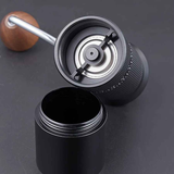 1-Pack, Manual Coffee Grinder, Hand Coffee Grinder with Built-in Digital Adjustable Setting, Black, Stainless Steel Conical Burr, Coffee Bean Grinder