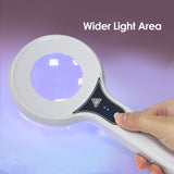 Wood's Lamp Skin Detector, One-Button Start with No Warm-Up, Clear Observation at 10cm Distance, LED Energy-Saving with USB Charging – A Great Helper for Home Skin Self-Check.