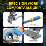 Multifunctional Manual Tube Bender, 0-180° Precision Bending, Compatible with Three Pipe Diameters, Effortless and Easy to Operate