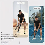 2PCS Wireless Battle Rope Fitness Stick, Strong Spring Resistance, Full Body Muscle Sculpting, Anti-Slip and Durable, Indoor and Outdoor Use, Essential for Body Shaping