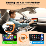 Mini Wireless Car Connectivity Adapter – Transform Your Wired System into Cable-Free Freedom with a 6-Second Stable Connection/ORANGE In Australia - Darrahopens