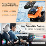 Mini Wireless Car Connectivity Adapter – Transform Your Wired System into Cable-Free Freedom with a 6-Second Stable Connection/ORANGE