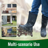 Retro Cast Iron Boot Scraper, Durable Mud & Snow Remover, Ideal for Porch, Garden & Farmhouse Entrance!