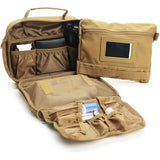Multifunctional Hanging Toiletry Bag, 8-Compartment Storage, Waterproof and Portable, Essential for Travel and Home Use(brown)