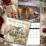 2027 Farmhouse Wall Calendar, 8.3-inch Square Writable Pages, Spiral Coil Hook Design, Perfect for Scheduling & Habit Tracking, Your Year-Round Planning Helper. In Australia - Darrahopens