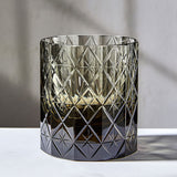K9 Crystal Whisky Glass – Edo Kiriko Hand-Cut, Cold-Cut Shippo Pattern, Heavy Base Tasting Glass, Luxury Premium.(Xingchen style)