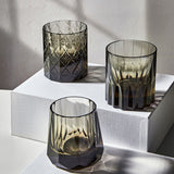 K9 Crystal Whisky Glass – Edo Kiriko Hand-Cut, Cold-Cut Shippo Pattern, Heavy Base Tasting Glass, Luxury Premium.(Xingchen style)