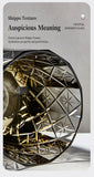 K9 Crystal Whisky Glass – Edo Kiriko Hand-Cut, Cold-Cut Shippo Pattern, Heavy Base Tasting Glass, Luxury Premium.(Xingchen style)