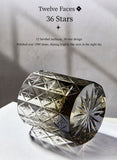 K9 Crystal Whisky Glass – Edo Kiriko Hand-Cut, Cold-Cut Shippo Pattern, Heavy Base Tasting Glass, Luxury Premium.(Xingchen style)