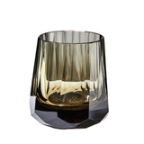 K9 Crystal Whisky Glass – Edo Kiriko Hand-Cut, Cold-Cut Shippo Pattern, Heavy Base Tasting Glass, Luxury Premium.(Xingchen style)