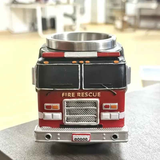 Fire Truck Coffee Cup: Three-dimensional red and black design, double-layer stainless steel for long-lasting temperature retention. Every sip brings a rescue-style ceremony. In Australia - Darrahopens