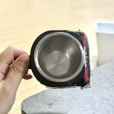 Fire Truck Coffee Cup: Three-dimensional red and black design, double-layer stainless steel for long-lasting temperature retention. Every sip brings a rescue-style ceremony.