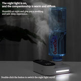 Winter Dryness Savior! Portable Humidifier Goes Viral, Your On-the-Go Hydration Essential for Business Trips and Office(GREEN)