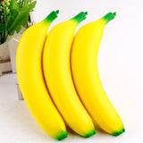 45cm Giant TPR Banana Squishy Toy – Soft, Bouncy, Stress-Relieving Fun