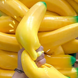 45cm Giant TPR Banana Squishy Toy – Soft, Bouncy, Stress-Relieving Fun