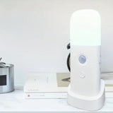 Smart Motion Sensor Night Light, 2000mAh Large Capacity Battery, 5-Level Dimming, Auto-On When Getting Up at Night, Energy-Saving & Worry-Free. Warm Light Version