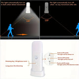 Smart Motion Sensor Night Light, 2000mAh Large Capacity Battery, 5-Level Dimming, Auto-On When Getting Up at Night, Energy-Saving & Worry-Free. Cool White Light Version