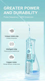 L8 Cordless Water Flosser | Rechargeable Portable Oral Irrigator, IPX7 Waterproof, 4 Modes with DIY Pressure Adjustment, High-Frequency Pulse Cleans Between Teeth Thoroughly/white In Australia - Darrahopens