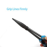 Multi-functional Fishing Pliers - Long Nose, Rust-proof & Anti-slip, Easy Hook Removal & Fish Control(Red straight pliers）