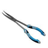 Multi-functional Fishing Pliers - Long Nose, Rust-proof & Anti-slip, Easy Hook Removal & Fish Control(Red straight pliers）