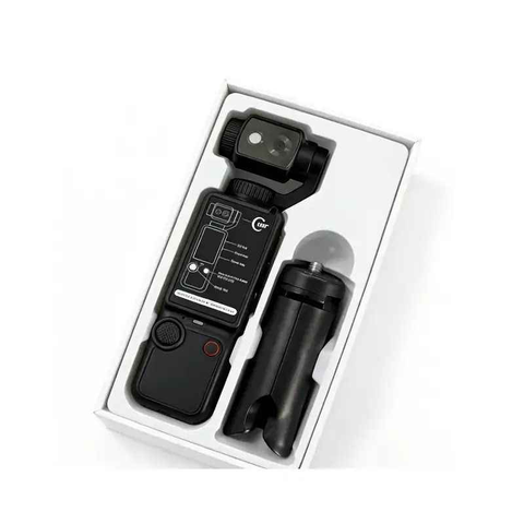 Full HD Handheld Action Camera with 16GB Memory, Portable Pocket Gimbal Camera for Outdoor Travel Vlogging, Featuring a Handheld Gimbal and 1.9-inch Screen.black