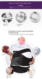 2-in-1 Pregnancy Support & Belly Band, Breathable Skin-Friendly Lightweight, Ergonomic Fit, Relieves Lower Back & Pubic Discomfort, Full Protection During Pregnancy & Postpartum/BLACK.XL code In Australia - Darrahopens