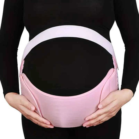 2-in-1 Pregnancy Support & Belly Band, Breathable Skin-Friendly Lightweight, Ergonomic Fit, Relieves Lower Back & Pubic Discomfort, Full Protection During Pregnancy & Postpartum/PINK.XL code In Australia - Darrahopens