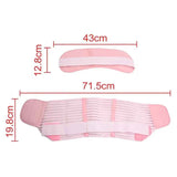2-in-1 Pregnancy Support & Belly Band, Breathable Skin-Friendly Lightweight, Ergonomic Fit, Relieves Lower Back & Pubic Discomfort, Full Protection During Pregnancy & Postpartum/PINK.XL code In Australia - Darrahopens