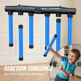 Smart Reaction Challenge Stick: Family Interactive Reflex Training Toy, Three Speed Adjustable, Hand-Eye Coordination and Focus Enhancement Tool(YELLOW)