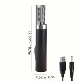 Electric Fish Scaler | Essential for Seafood Kitchens, Suitable for Both Home and Commercial Use, Efficient Descaling Without Splashing, Saves Time and Effort（black)