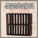 "Better Than Acupressure! The Solid Wood Foot Roller Families Love, Relieves Pain All Day Long"