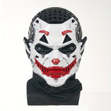Cyberpunk Joker PVC Mask with Green Dreadlocks – Anime Cosplay Prop for Halloween & Christmas Parties!