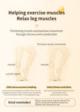 EMS pedicure machine: 8 modes and 32 files, intelligent acupoint massage, relieving fatigue and improving leg shape, a portable foot care expert shared by the whole family! /black