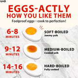 Multifunctional Electric Egg Cooker – Holds 6 Eggs, Timer Control, Soft to Firm Doneness, Quick Breakfasts Made Easy with One Device. In Australia - Darrahopens
