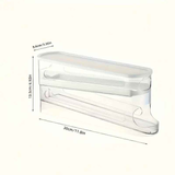 Automatic Sliding Egg Holder 12-14 Eggs Flip Lid Fridge Storage Container