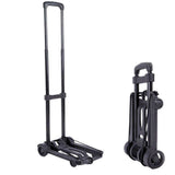 Folding Portable Cart: Lightweight 1.3kg, Load Capacity 30kg, Silent Smooth Wheels, Essential Tool for Travel, Shopping and Moving In Australia - Darrahopens
