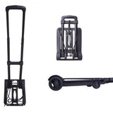 Folding Portable Cart: Lightweight 1.3kg, Load Capacity 30kg, Silent Smooth Wheels, Essential Tool for Travel, Shopping and Moving In Australia - Darrahopens