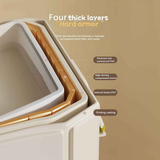 Foldable Bathtub: Instant Setup, Folds 10,000 Times, Four-Layer Insulation, One Tub for Bathing, Foot Soaking, Laundry, and Pet Washing./Yuxiangbai In Australia - Darrahopens